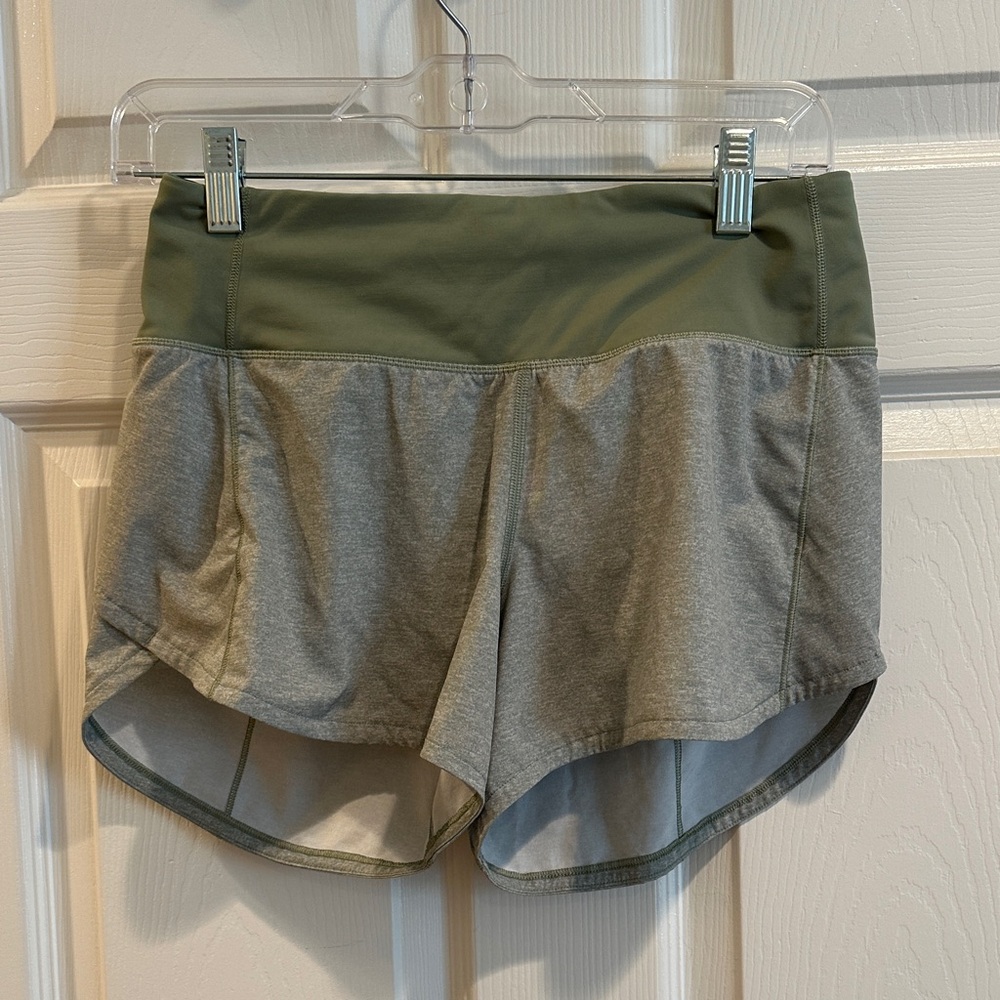 lululemon athletica Olive Athletic Shorts
